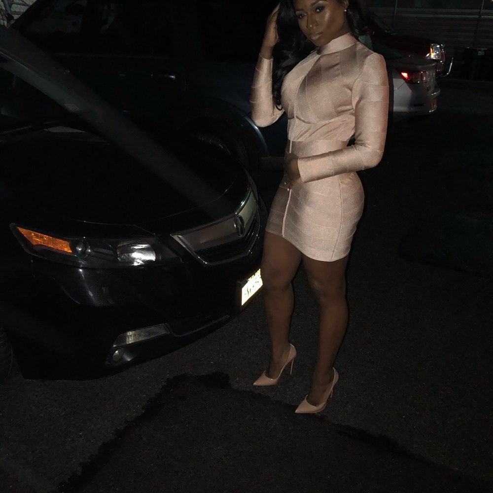 House of CB bandage dress. Size medium